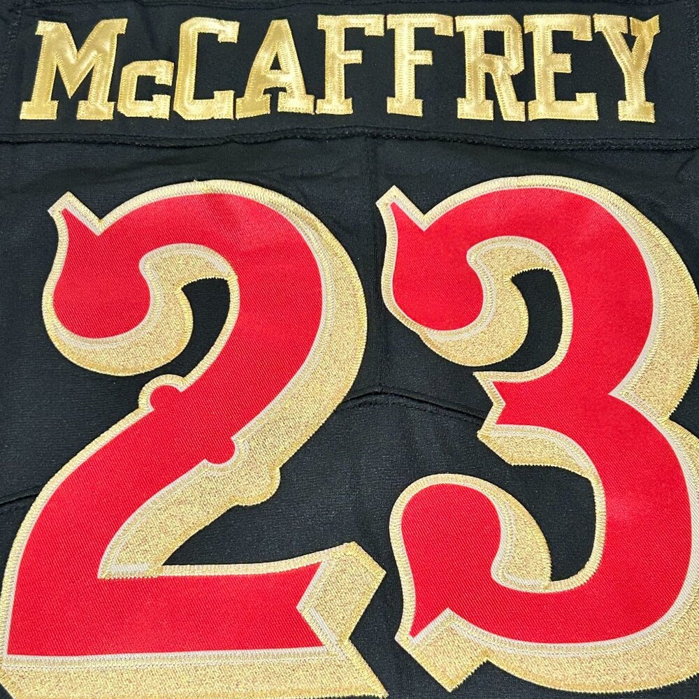 Men's San Francisco 49ers Christian McCaffrey #23 Stitched Alt-Game Jersey
